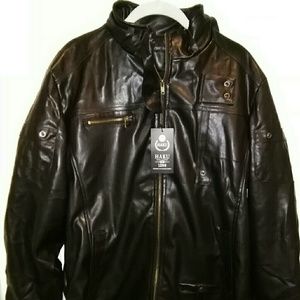 NWT West Street Haku Fake Leather Jacket